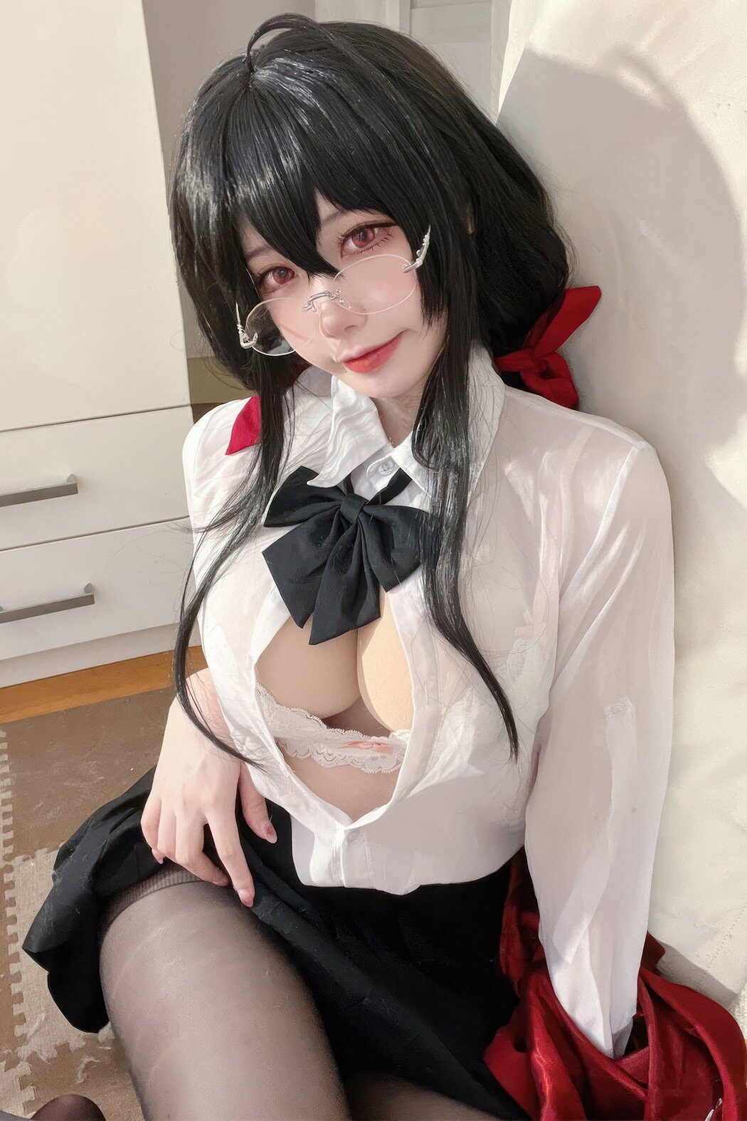 Coser@安食ajiki – 碧蓝航线 大凤 Jk (40P) Cover Photo