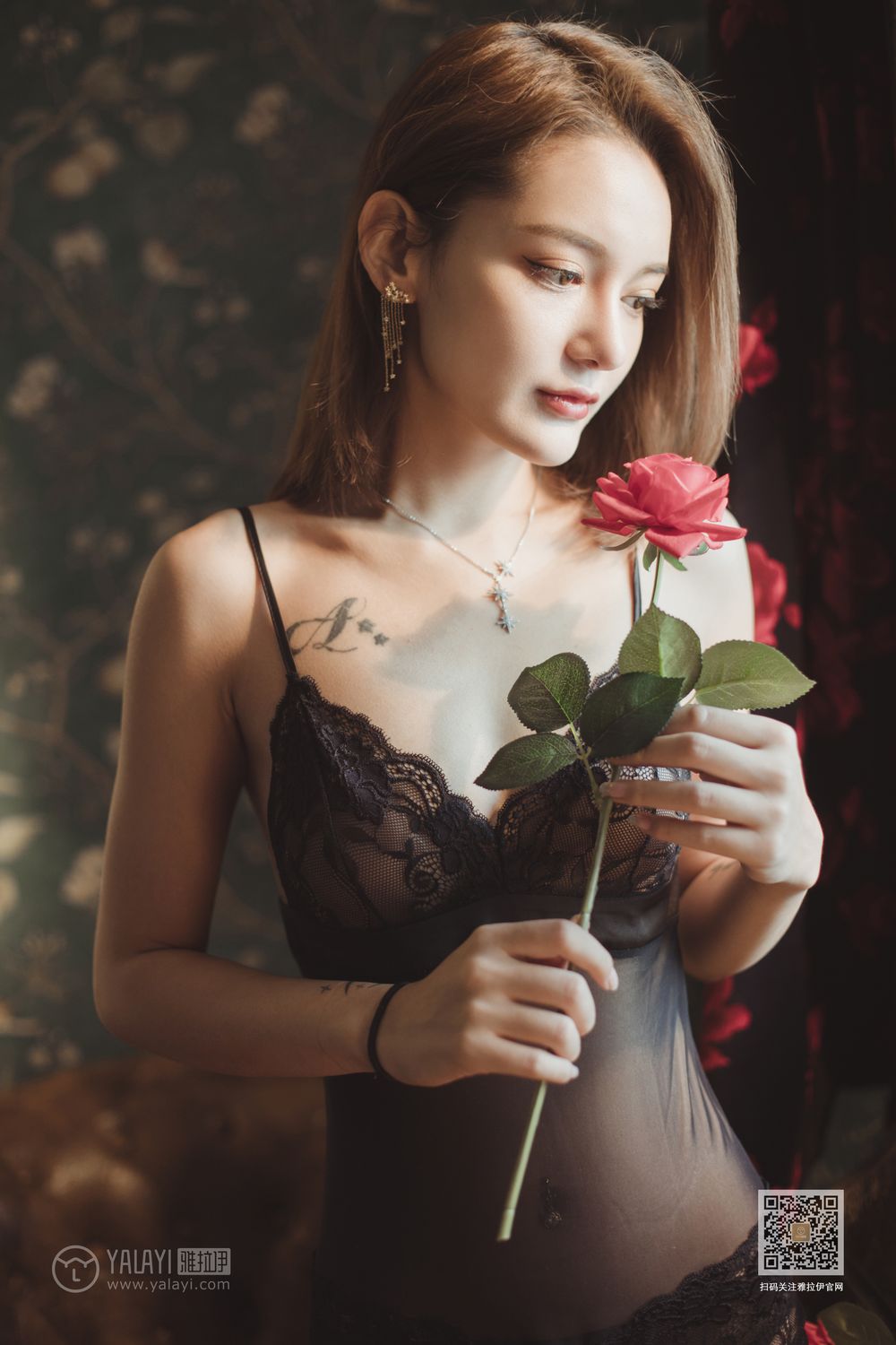 YALAYI Vol.519 Rose in Green