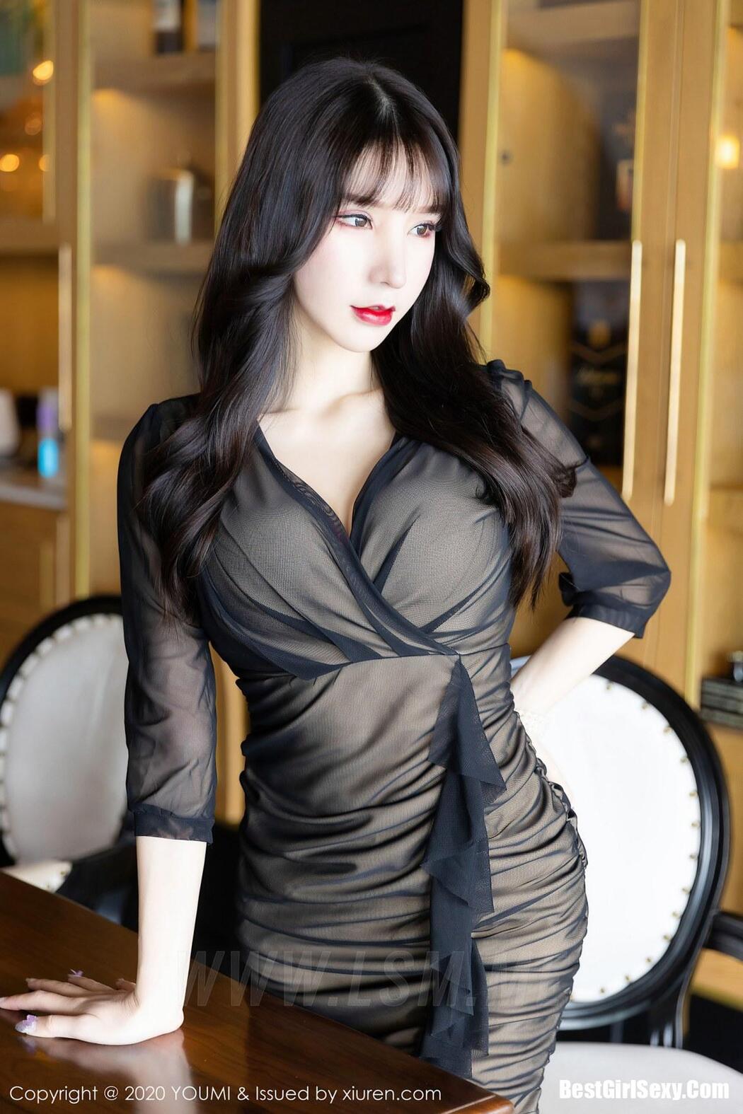 YouMi Vol.482 Zhou Yu Xi Yunnan travel photography elegant dress