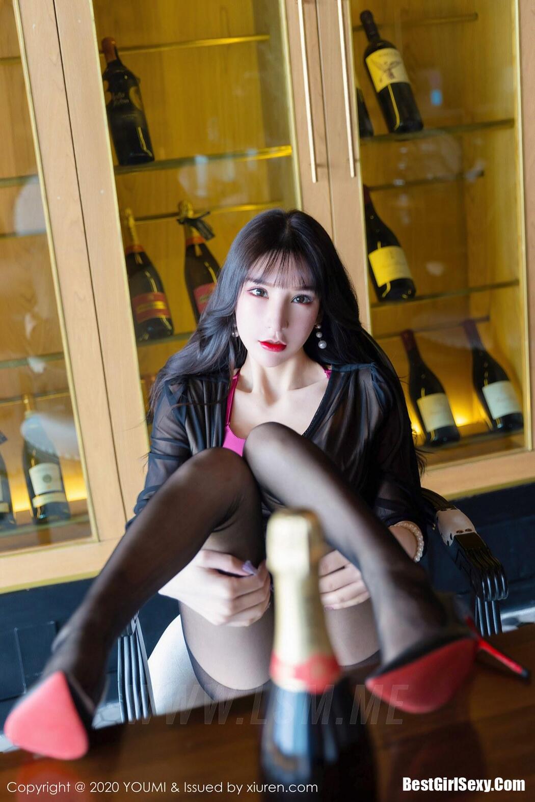 YouMi Vol.482 Zhou Yu Xi Yunnan travel photography elegant dress