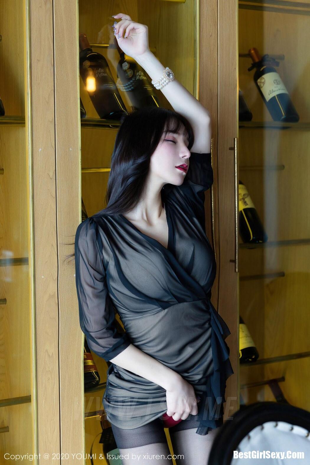 YouMi Vol.482 Zhou Yu Xi Yunnan travel photography elegant dress