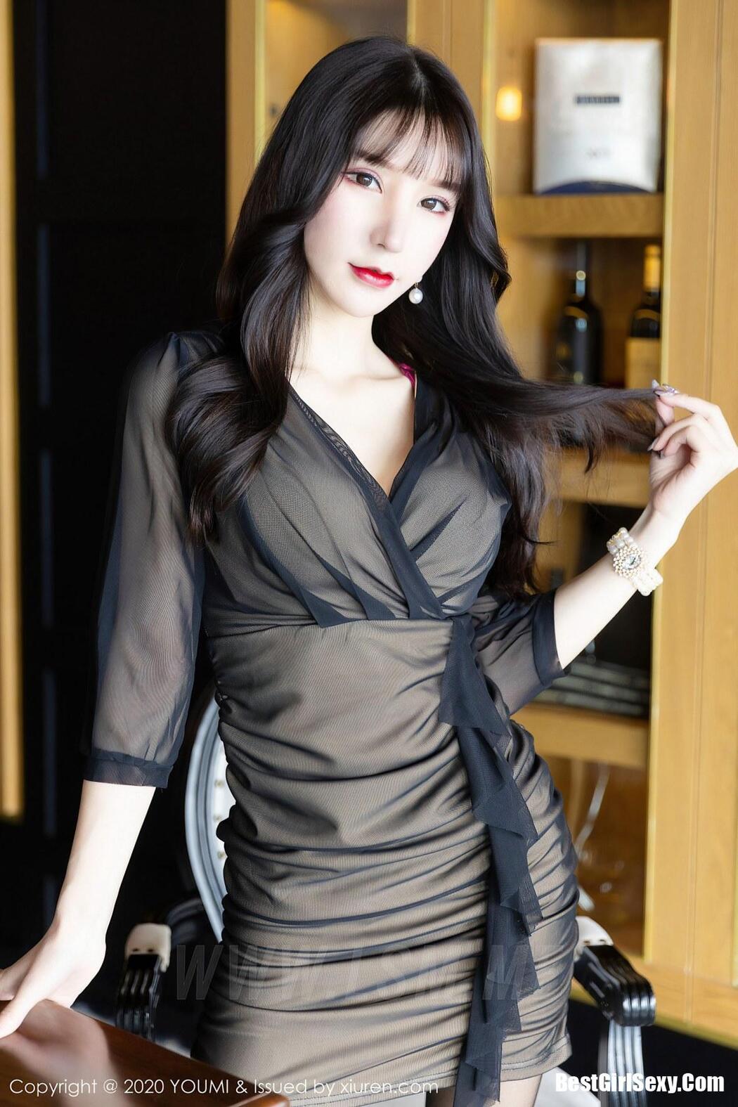 YouMi Vol.482 Zhou Yu Xi Yunnan travel photography elegant dress
