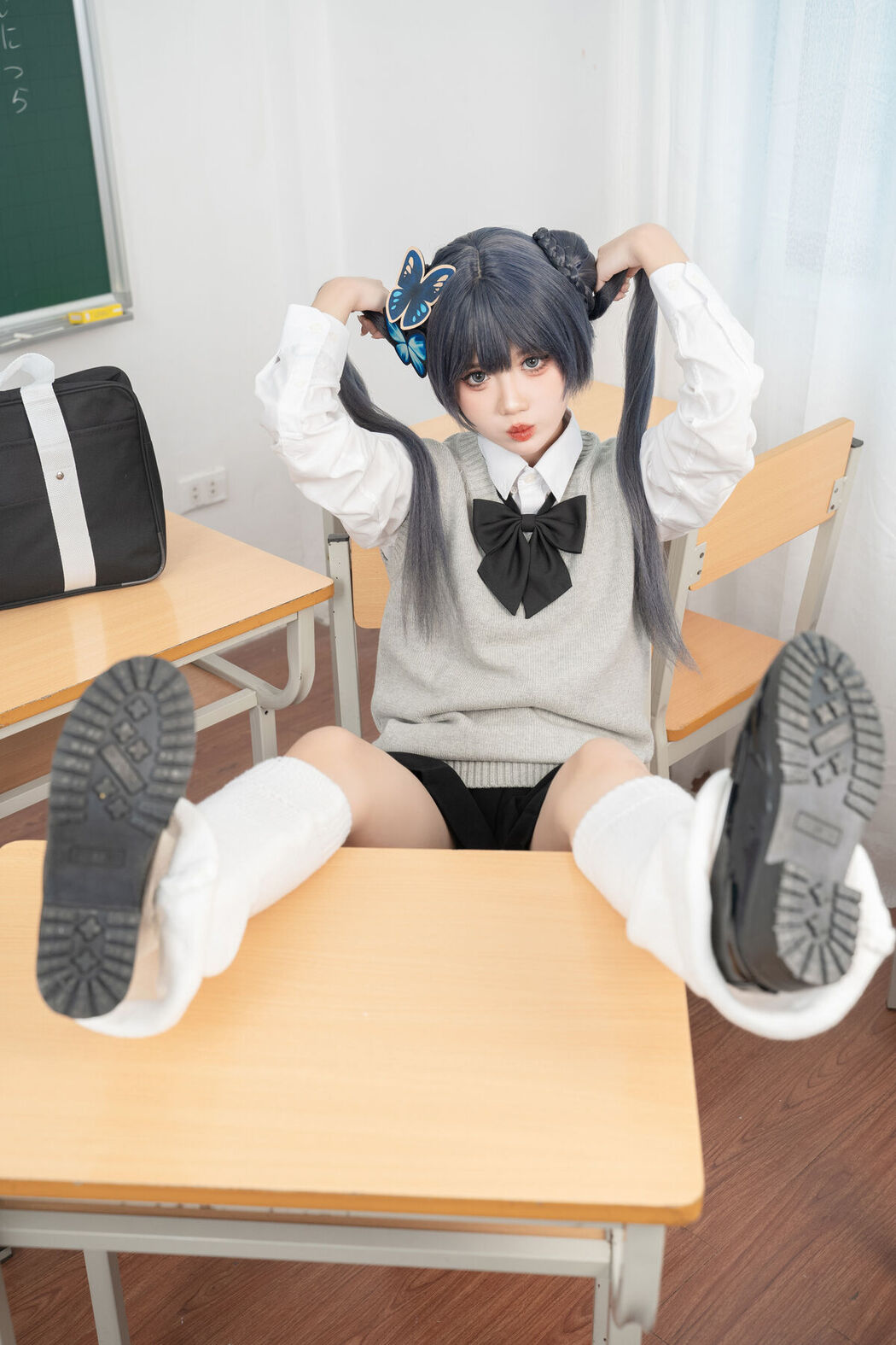 Coser@PoppaChan – Kisaki Student (41P – 11V)