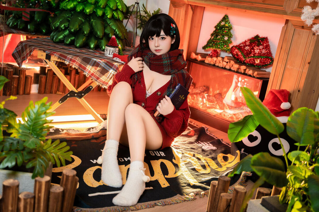 Coser@虎森森 &#8211; 圣诞快乐 (56P)