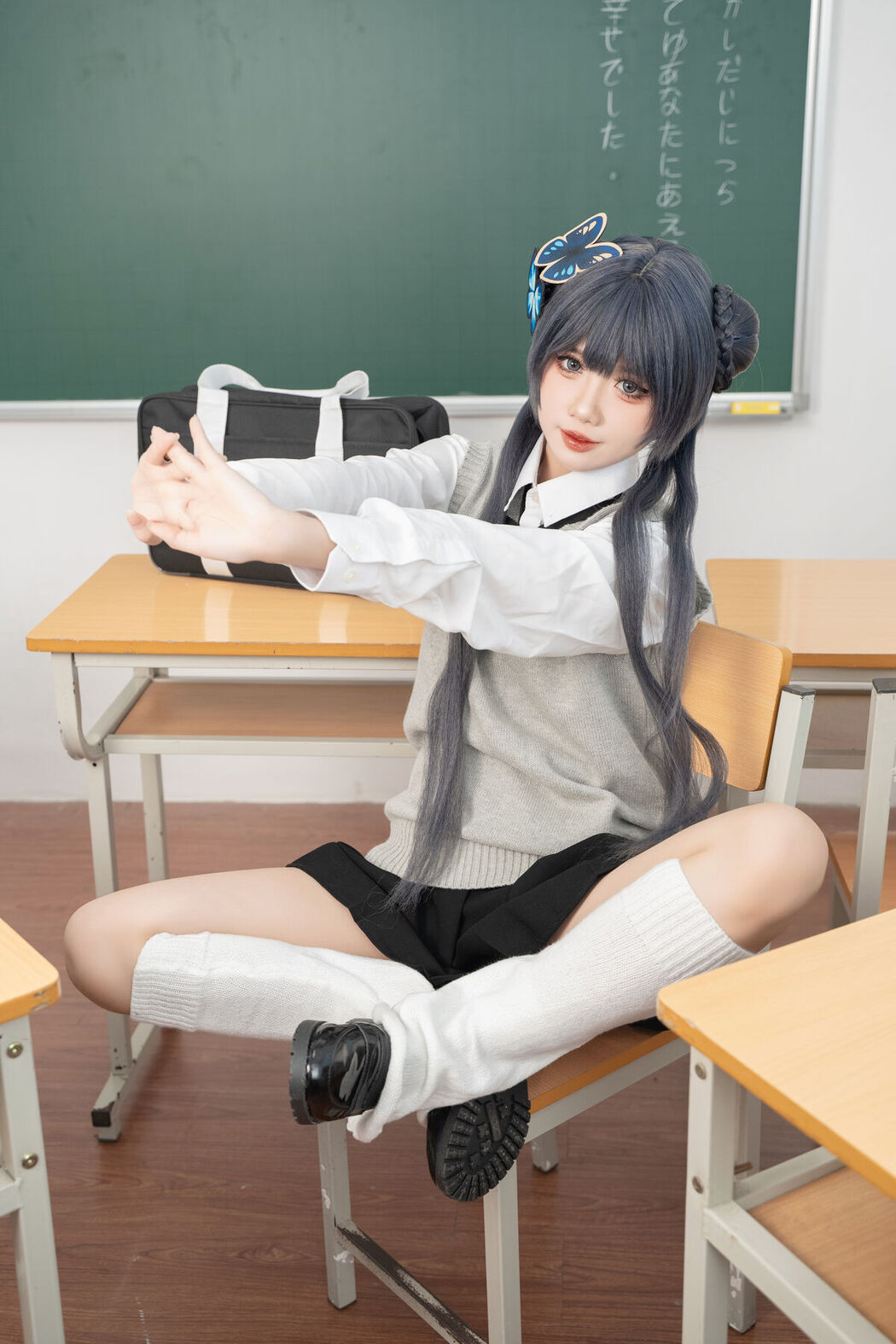 Coser@PoppaChan – Kisaki Student (41P – 11V)