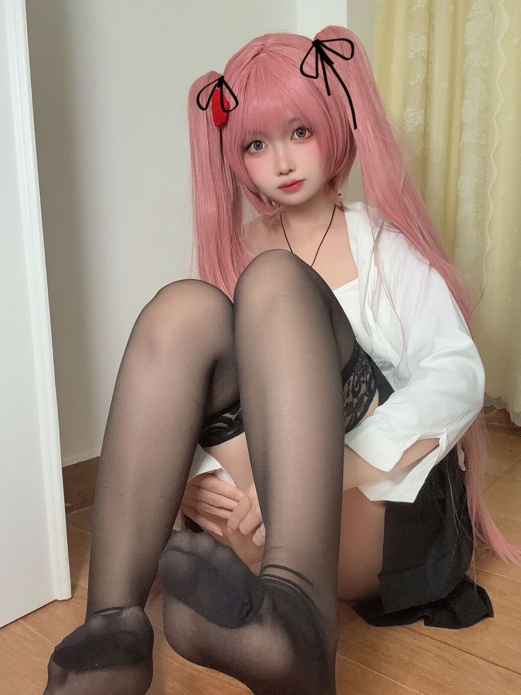 Coser@洛桑w伊梓 – 会员专属 学妹黄裙 (35P)