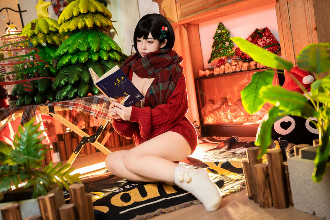 Coser@虎森森 &#8211; 圣诞快乐 (56P)