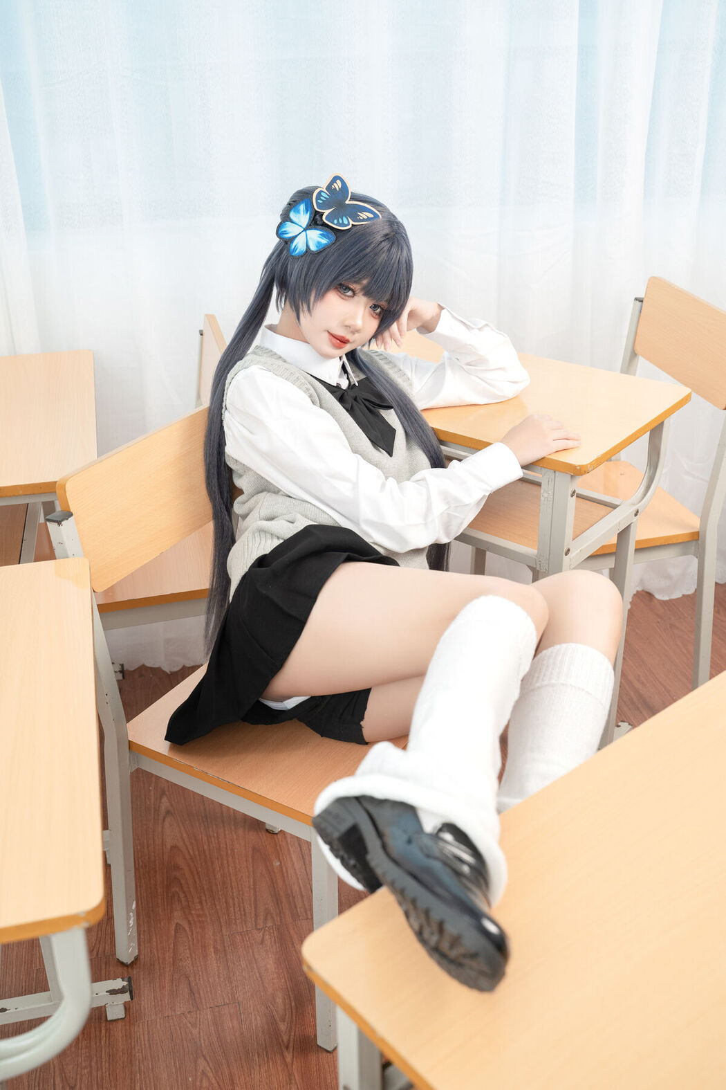 Coser@PoppaChan – Kisaki Student (41P – 11V)