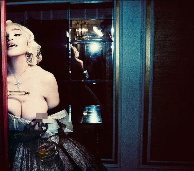 H Madonna σε αποκαλυπτική φωτογράφηση … στο V Magazine !