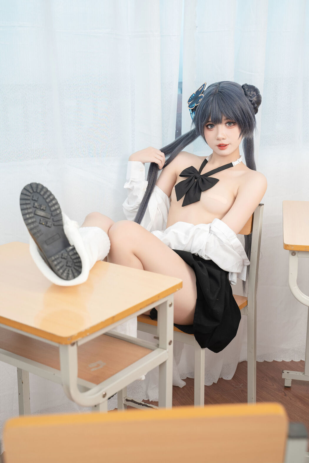 Coser@PoppaChan – Kisaki Student (41P – 11V)