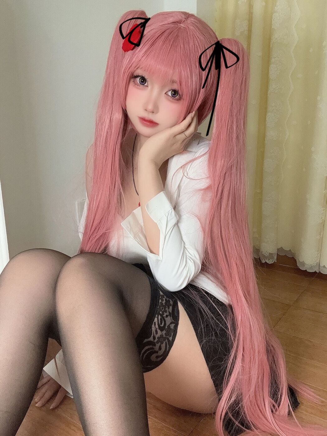 Coser@洛桑w伊梓 – 会员专属 学妹黄裙 (35P)