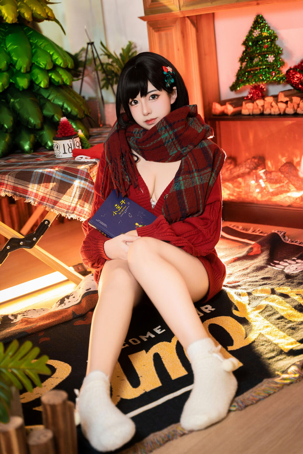 Coser@虎森森 &#8211; 圣诞快乐 (56P)