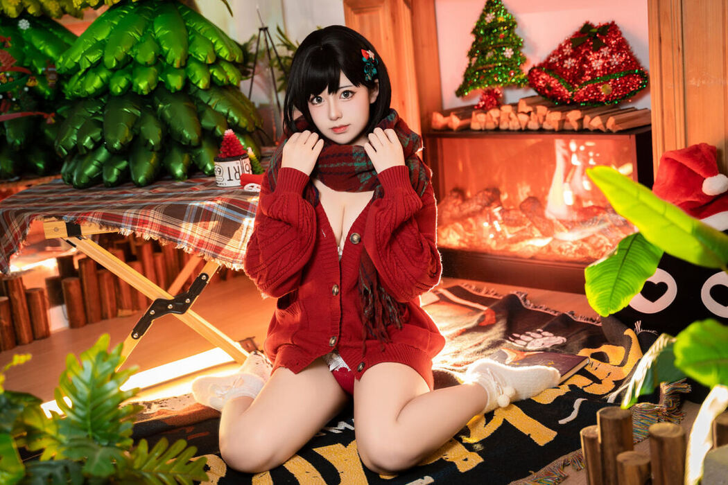 Coser@虎森森 &#8211; 圣诞快乐 (56P)