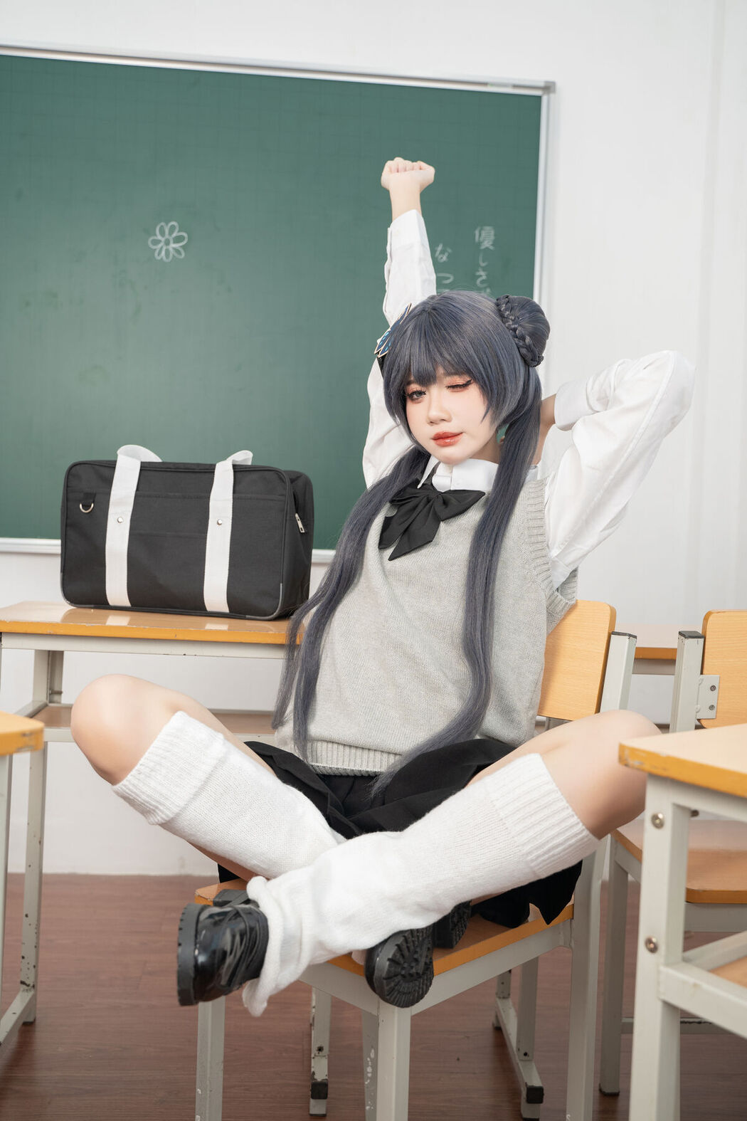 Coser@PoppaChan – Kisaki Student (41P – 11V)