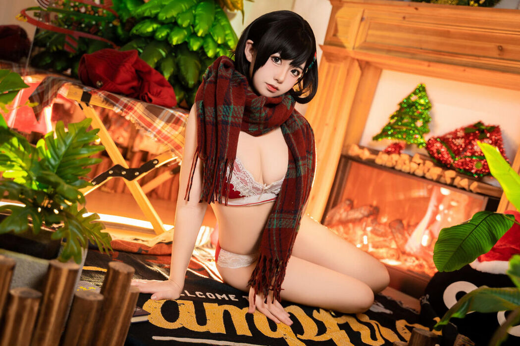 Coser@虎森森 &#8211; 圣诞快乐 (56P)