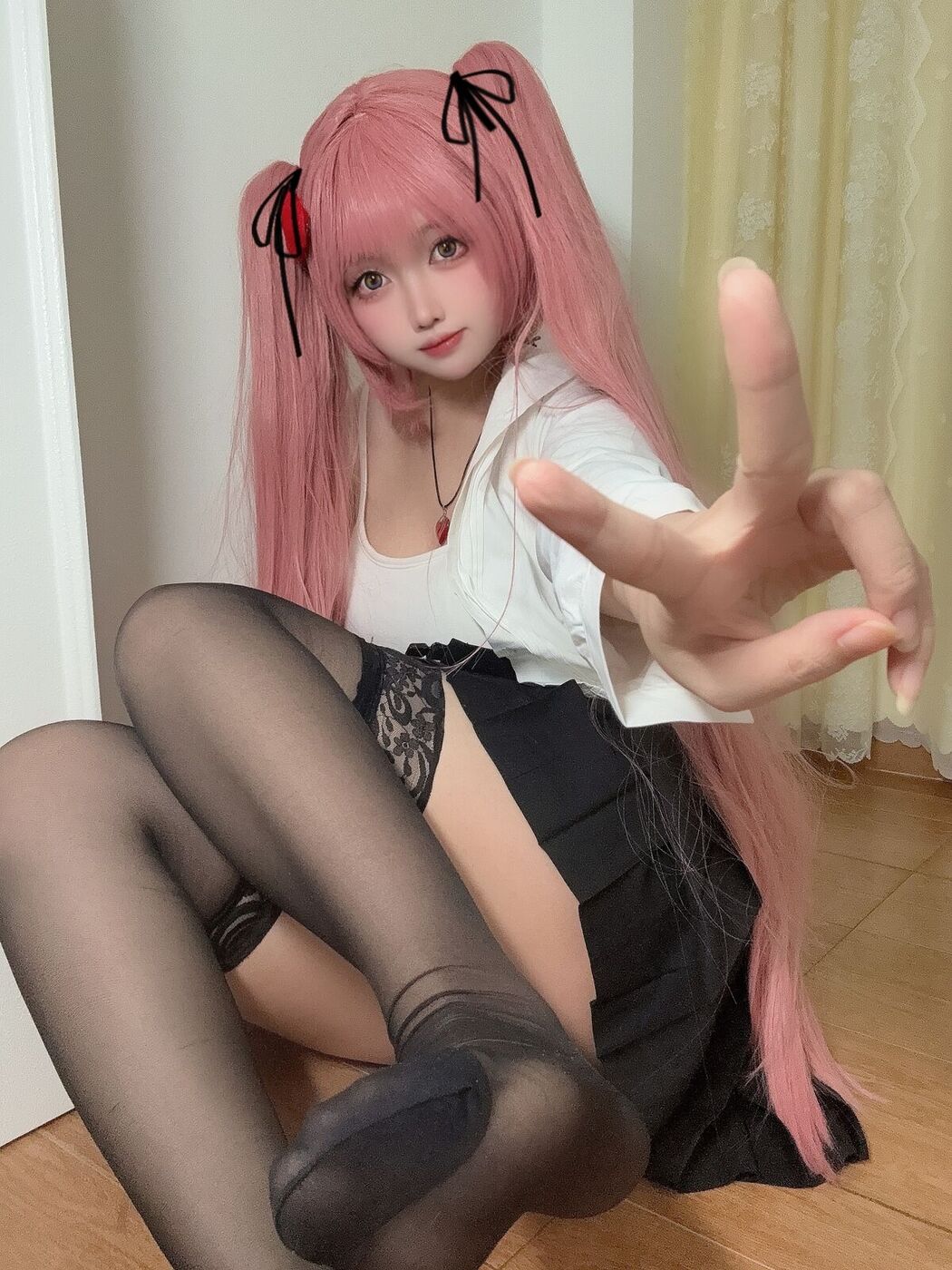 Coser@洛桑w伊梓 – 会员专属 学妹黄裙 (35P)