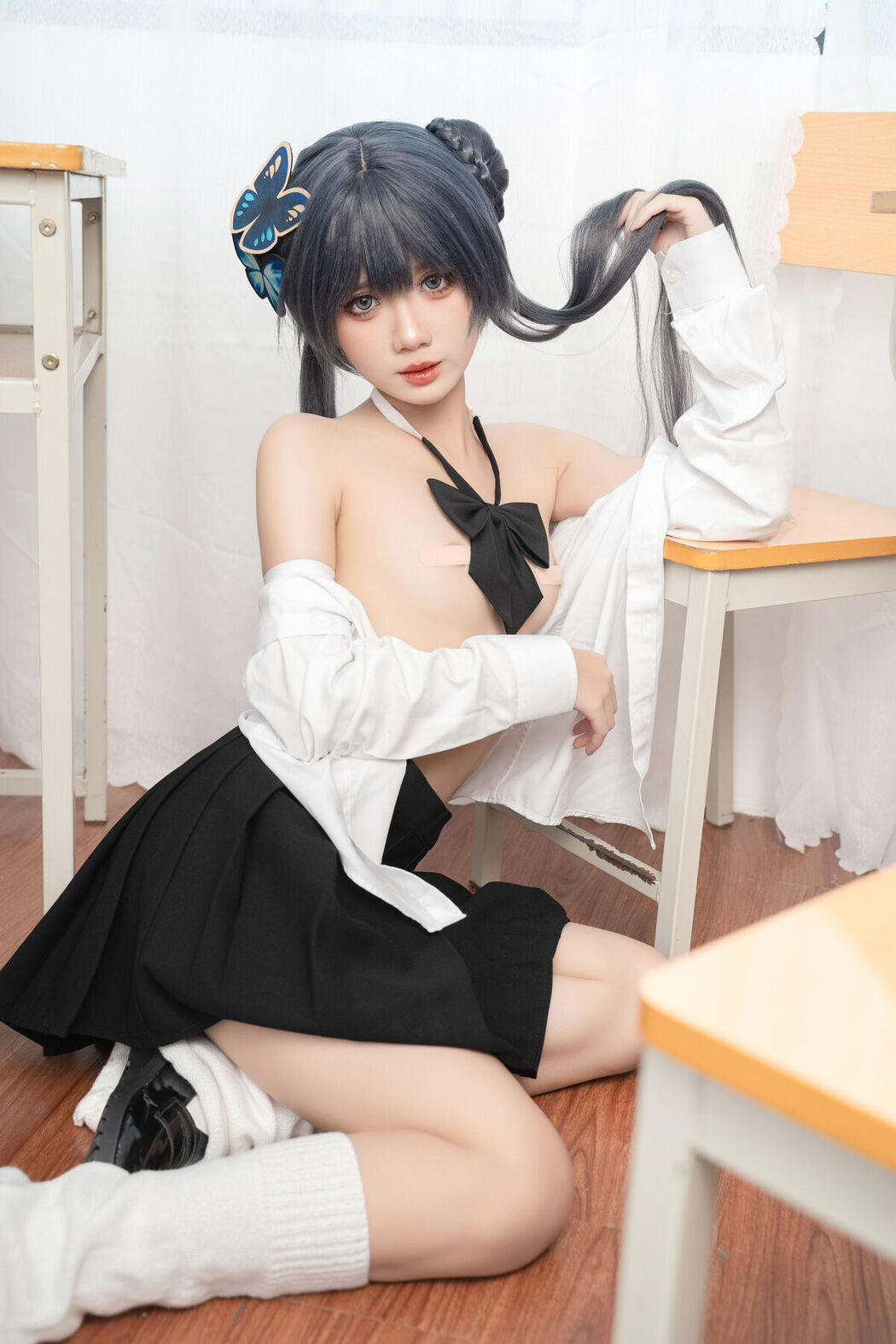 Coser@PoppaChan – Kisaki Student (41P – 11V)