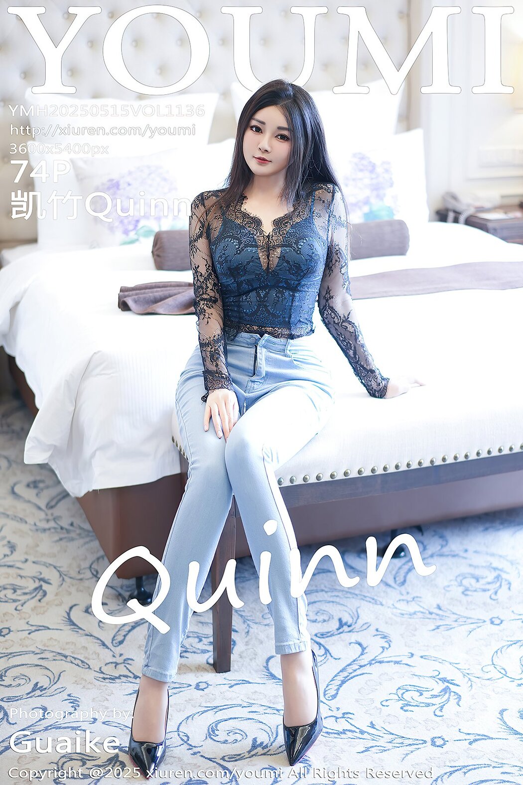 YouMi尤蜜荟 Vol.1136 Kai Zhu Quinn (75P) Cover Photo