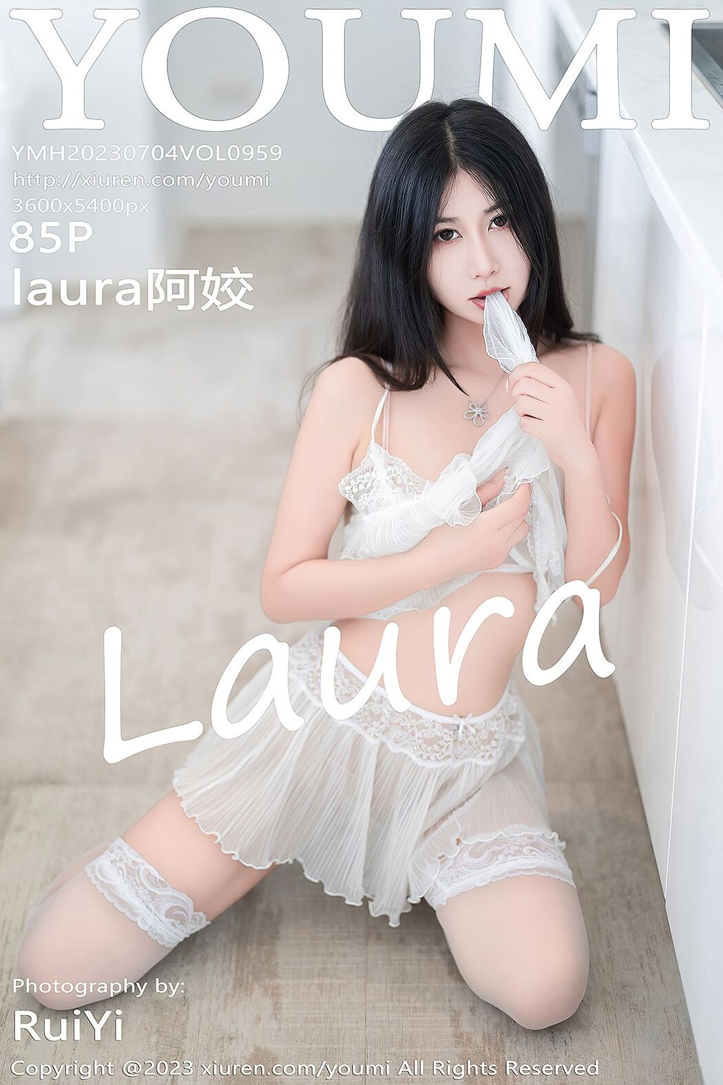 YouMi尤蜜荟 Vol.959 Laura A Jiao Cover Photo