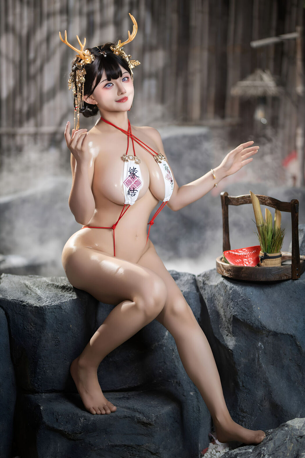 Coser@虎牙古阿扎 – 泉之龙精灵 (58P)