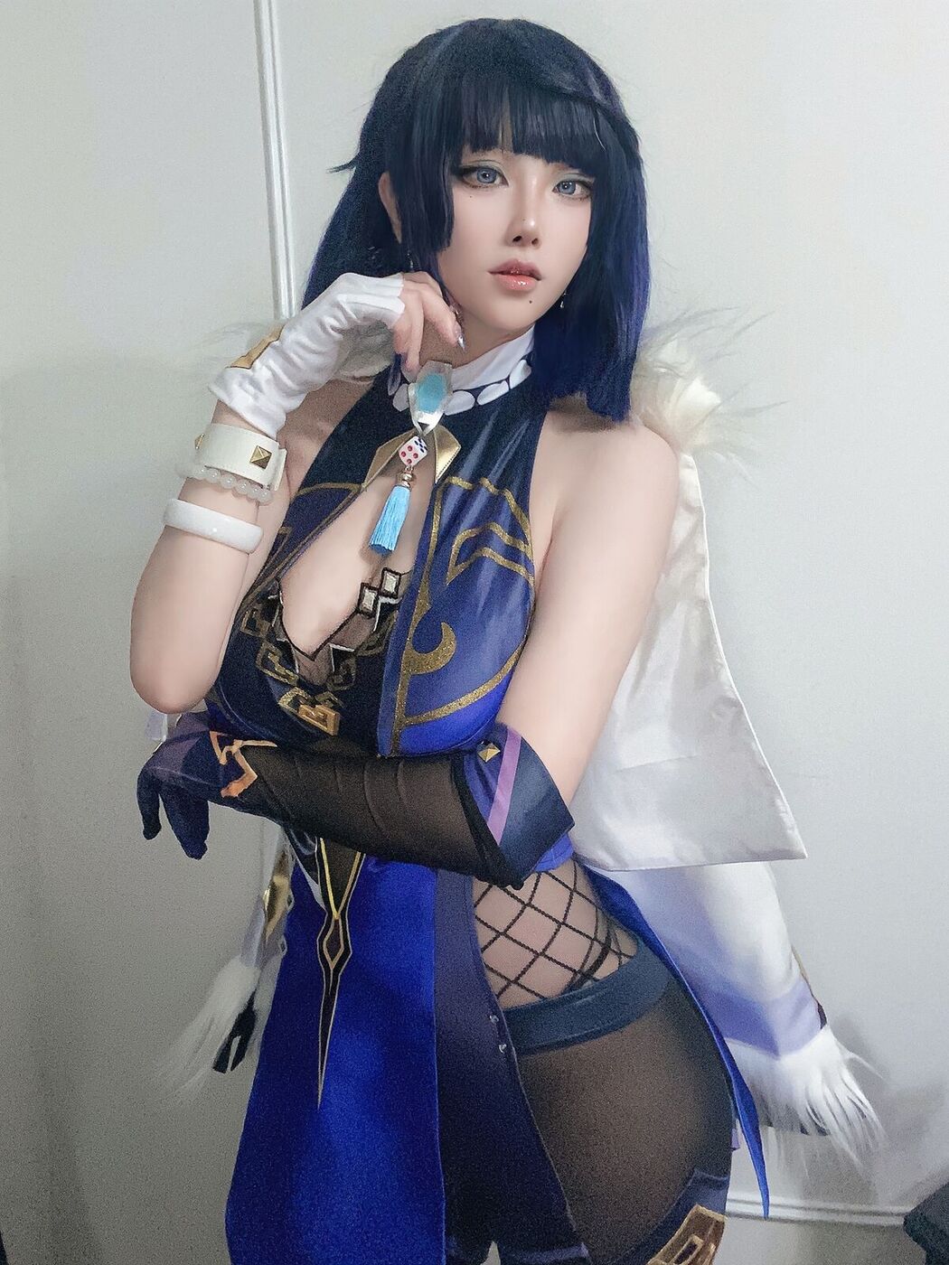 Coser@起司块wii – 夜兰自拍 (55P)