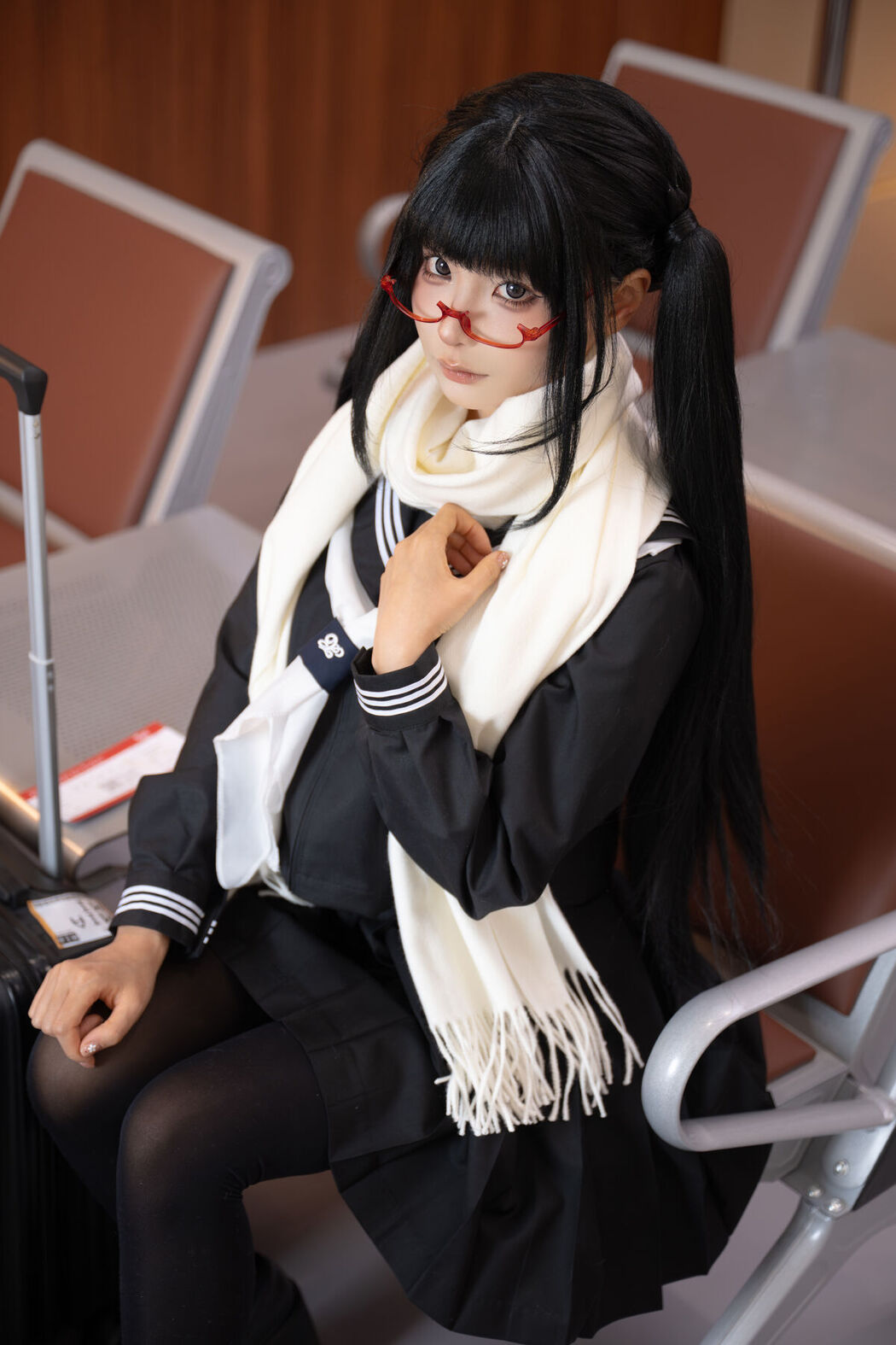 Coser@蠢沫沫 chunmomo – 黄推博主的秘密 B Part02 (72P)
