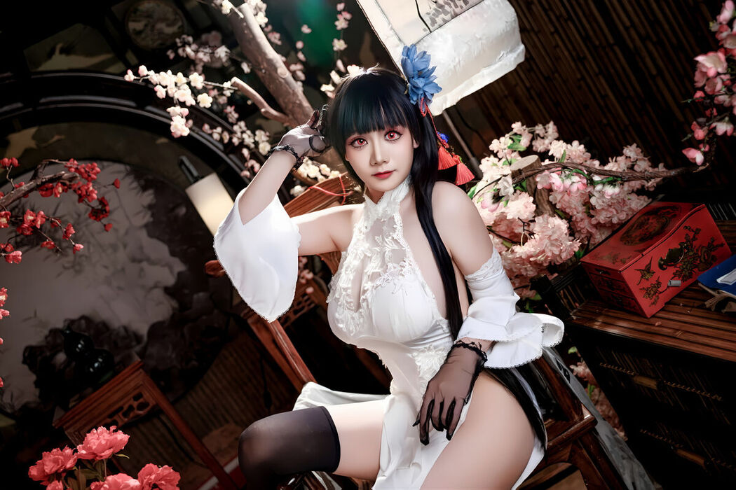 Coser@阿雪雪 – 碧蓝航线 逸仙 旗袍 Part01 (47P)