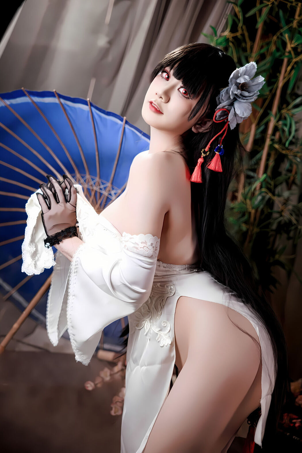 Coser@阿雪雪 – 碧蓝航线 逸仙 旗袍 Part02 (47P)