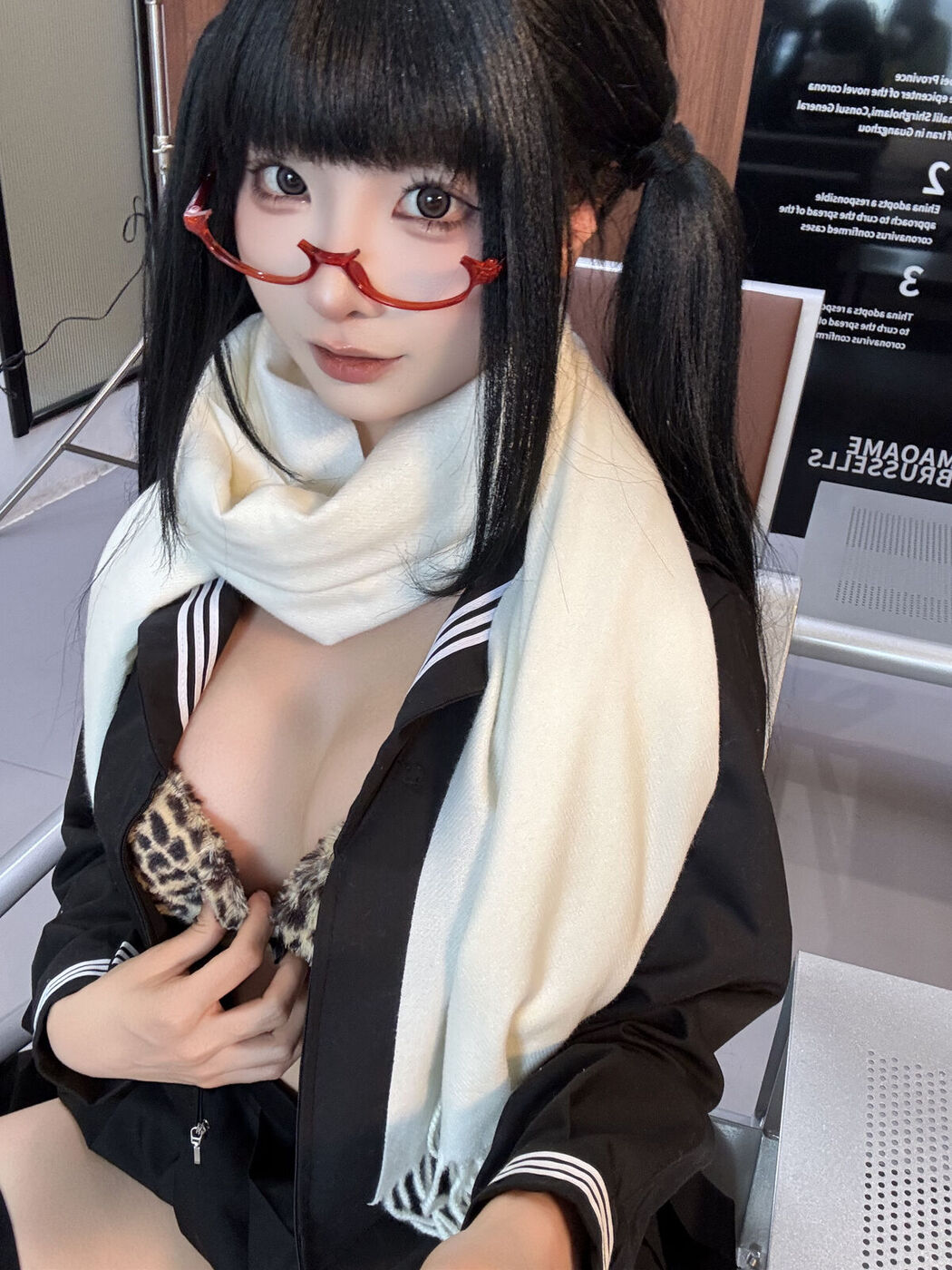 Coser@蠢沫沫 chunmomo – 黄推博主的秘密 B Part02 (72P)