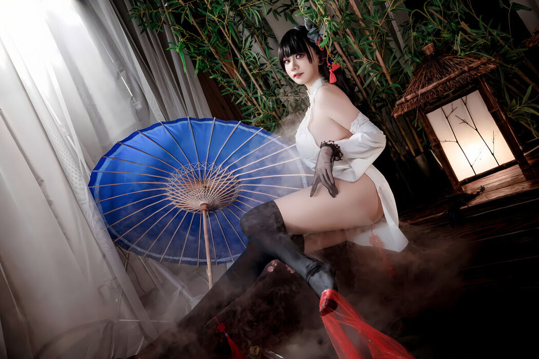 Coser@阿雪雪 – 碧蓝航线 逸仙 旗袍 Part02 (47P)