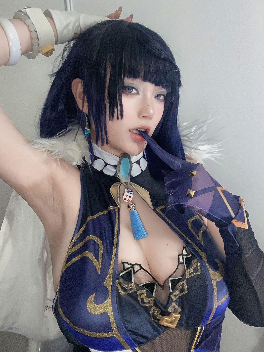 Coser@起司块wii – 夜兰自拍 (55P)