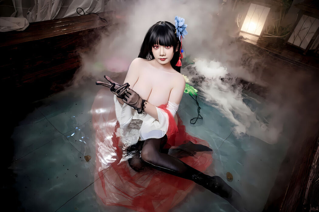 Coser@阿雪雪 – 碧蓝航线 逸仙 旗袍 Part02 (47P)