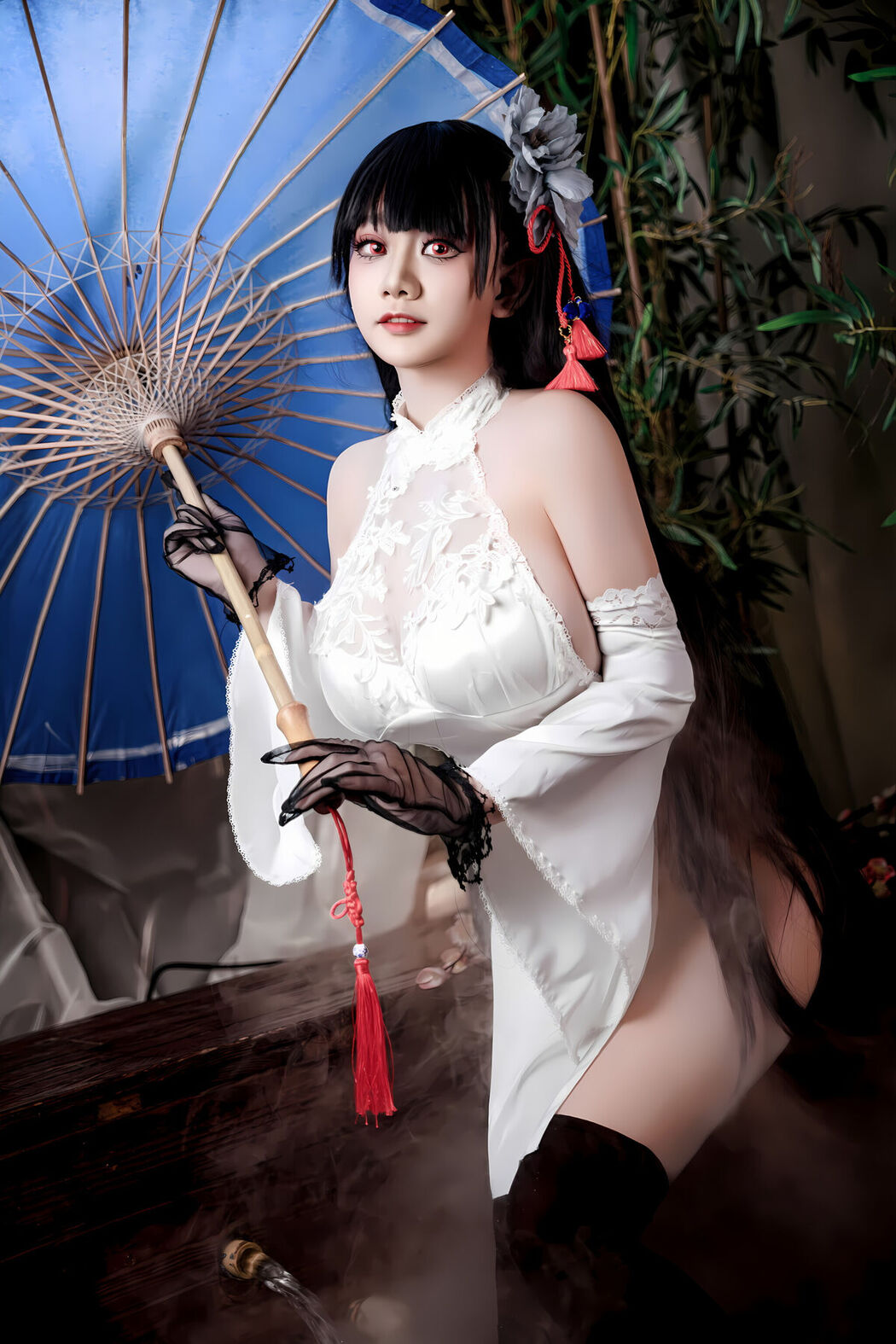 Coser@阿雪雪 – 碧蓝航线 逸仙 旗袍 Part02 (47P)