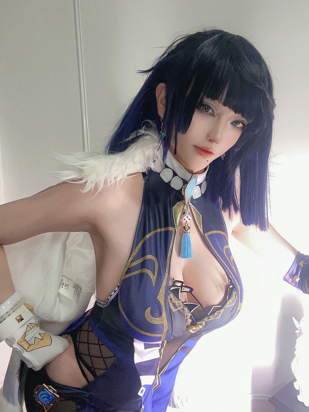Coser@起司块wii – 夜兰自拍 (55P)