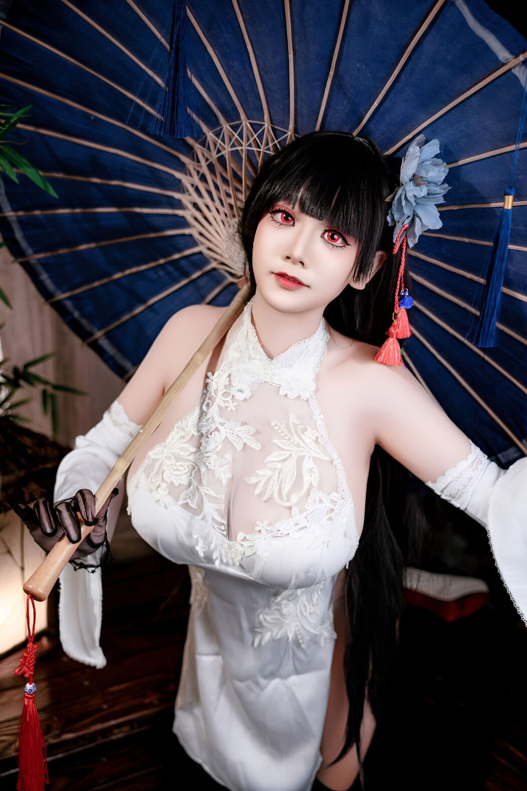 Coser@阿雪雪 – 碧蓝航线 逸仙 旗袍 Part02 (47P)