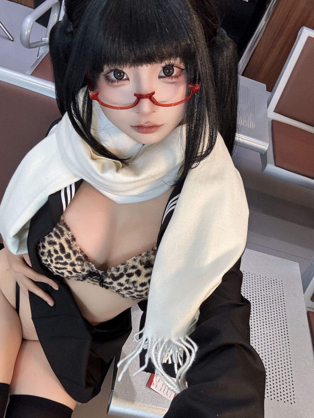 Coser@蠢沫沫 chunmomo – 黄推博主的秘密 B Part02 (72P)