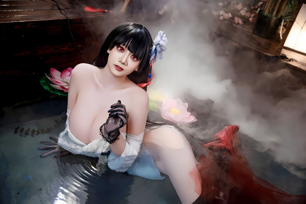 Coser@阿雪雪 – 碧蓝航线 逸仙 旗袍 Part02 (47P)