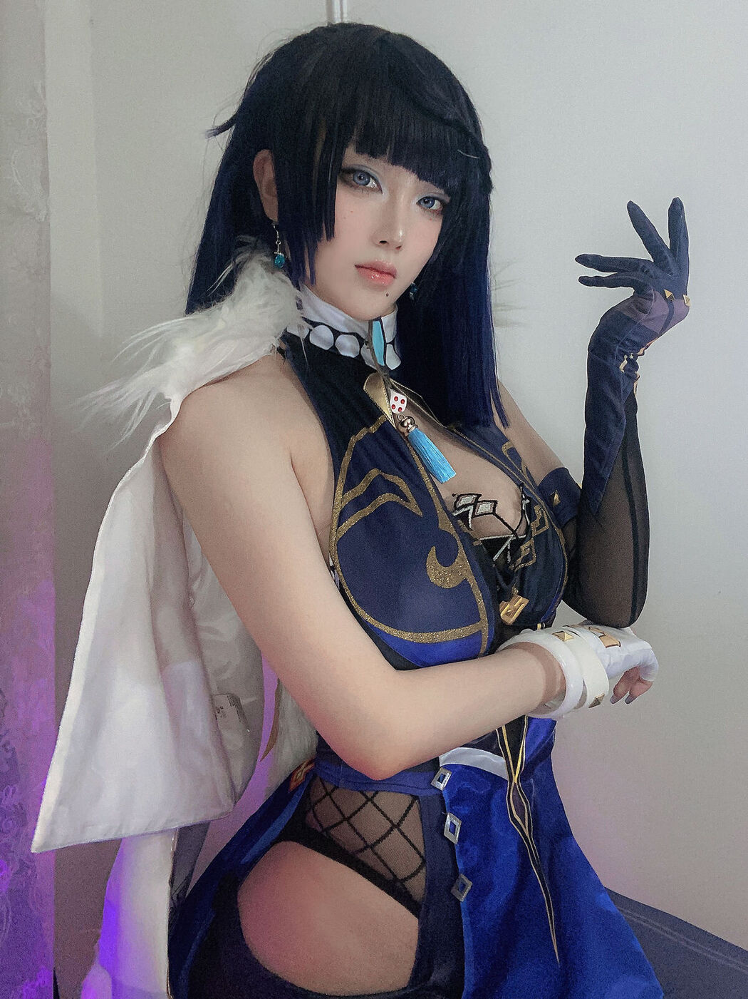 Coser@起司块wii – 夜兰自拍 (55P)