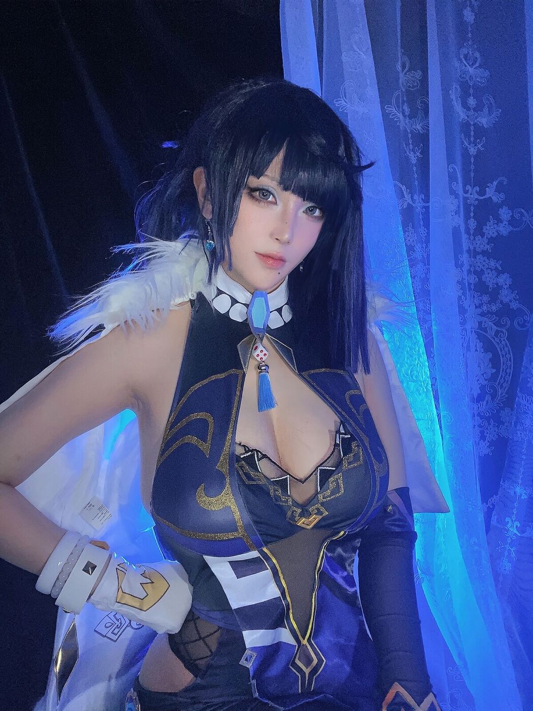 Coser@起司块wii – 夜兰自拍 (55P)