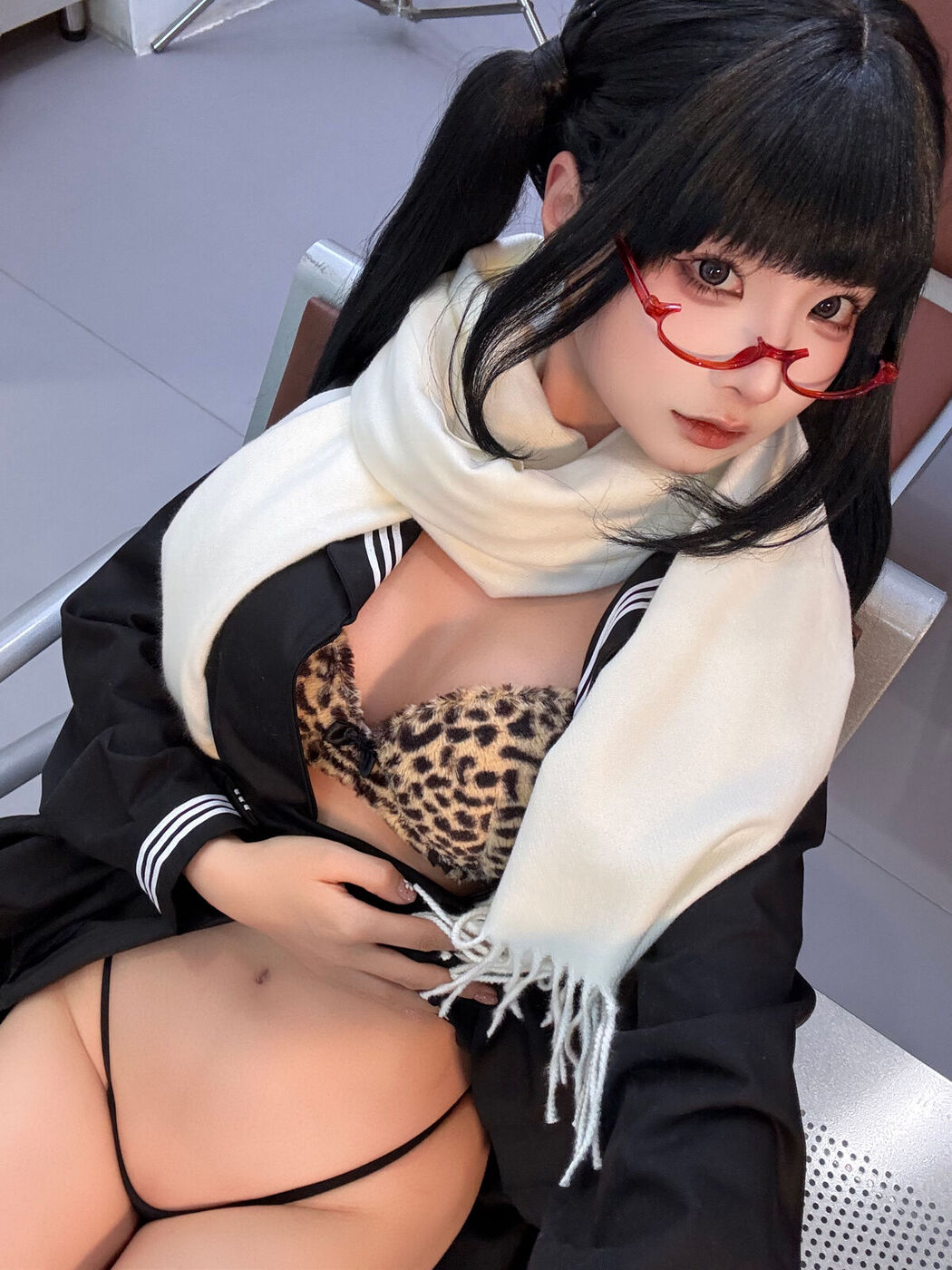 Coser@蠢沫沫 chunmomo – 黄推博主的秘密 B Part02 (72P)