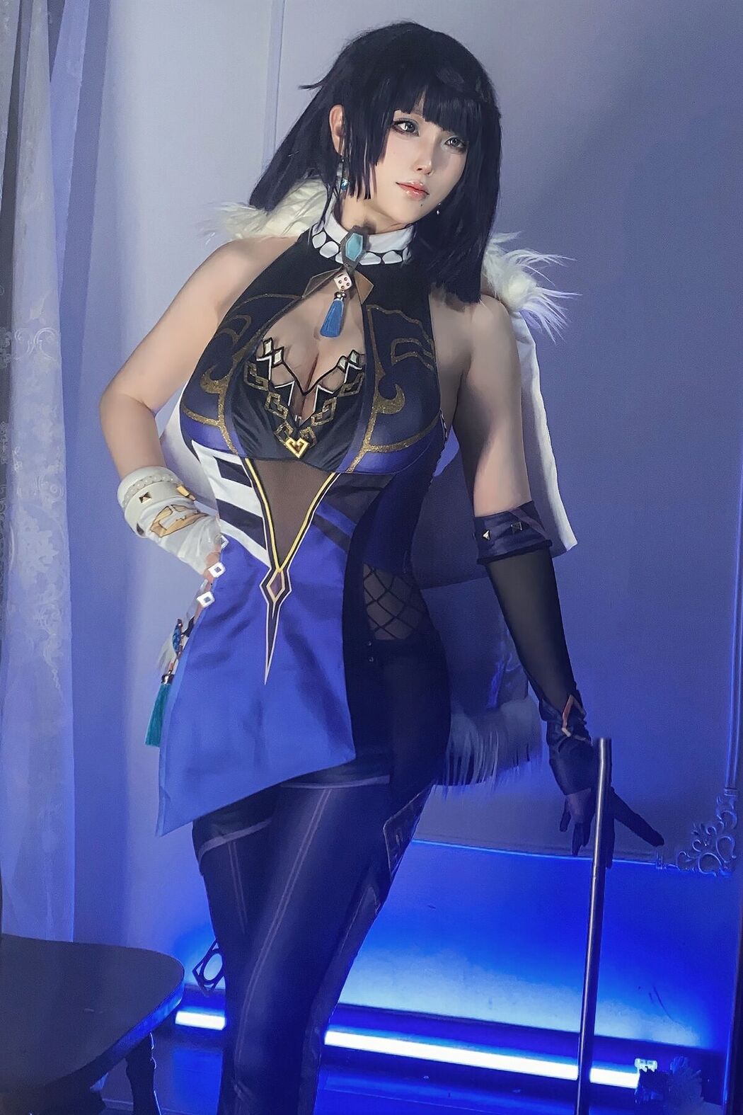 Coser@起司块wii – 夜兰自拍 (55P)