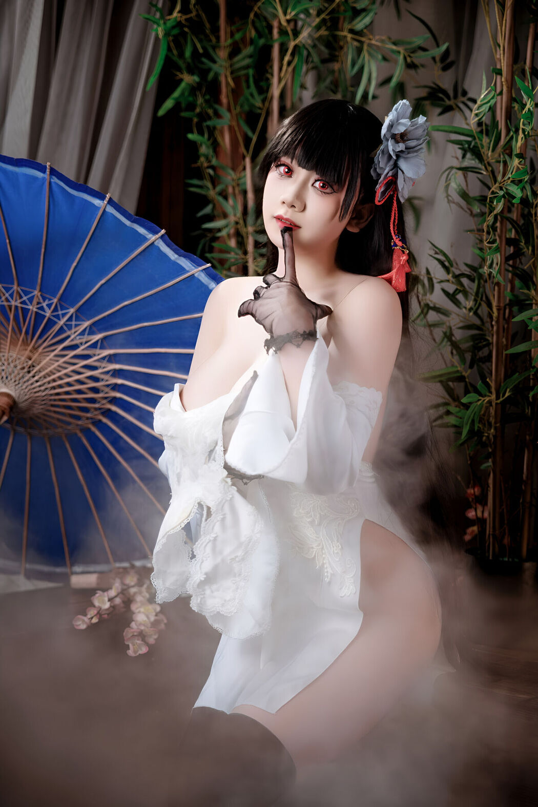 Coser@阿雪雪 – 碧蓝航线 逸仙 旗袍 Part02 (47P)