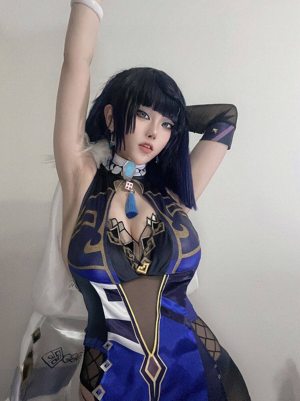 Coser@起司块wii – 夜兰自拍 (55P)