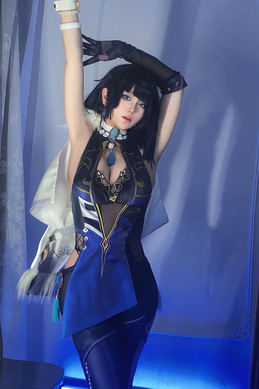 Coser@起司块wii – 夜兰自拍 (55P)