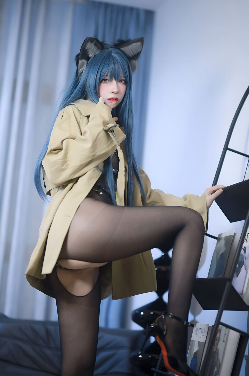 Coser@疯猫ss – 猫耳绑带束缚 (71P)