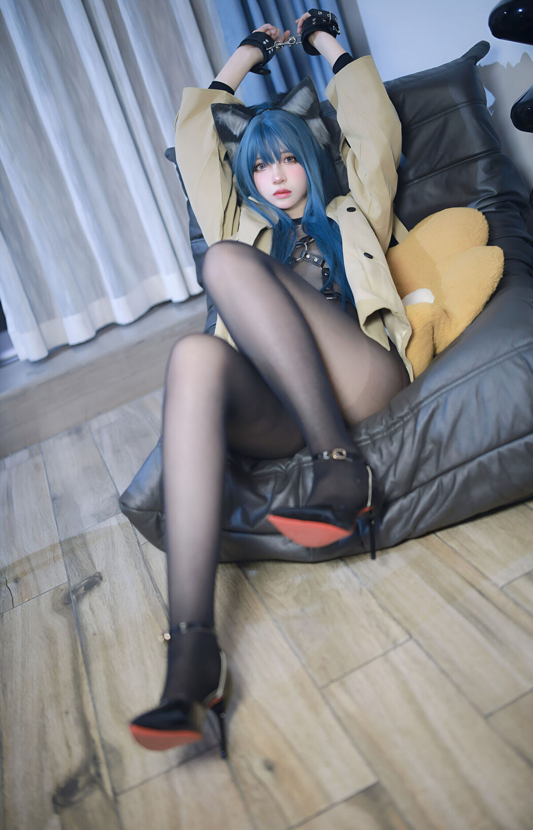 Coser@疯猫ss – 猫耳绑带束缚 (71P)