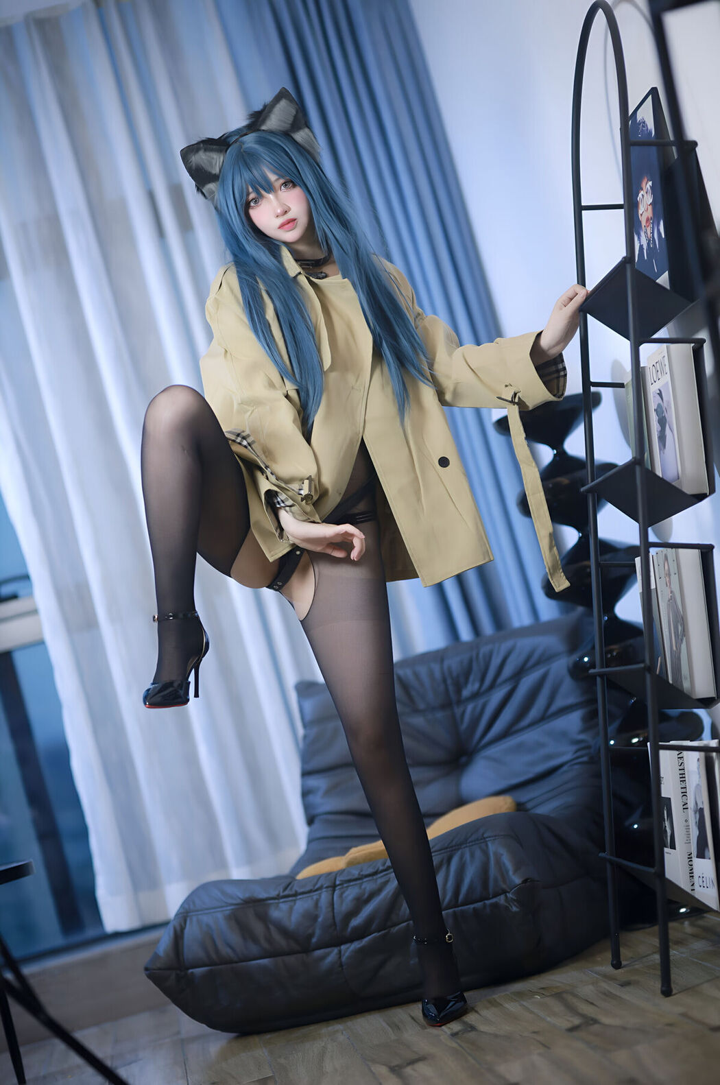 Coser@疯猫ss – 猫耳绑带束缚 (71P)