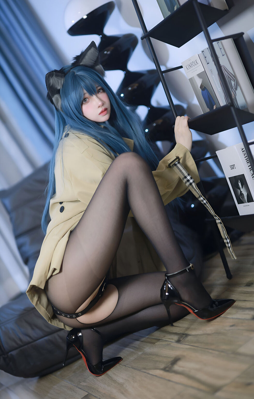 Coser@疯猫ss – 猫耳绑带束缚 (71P)