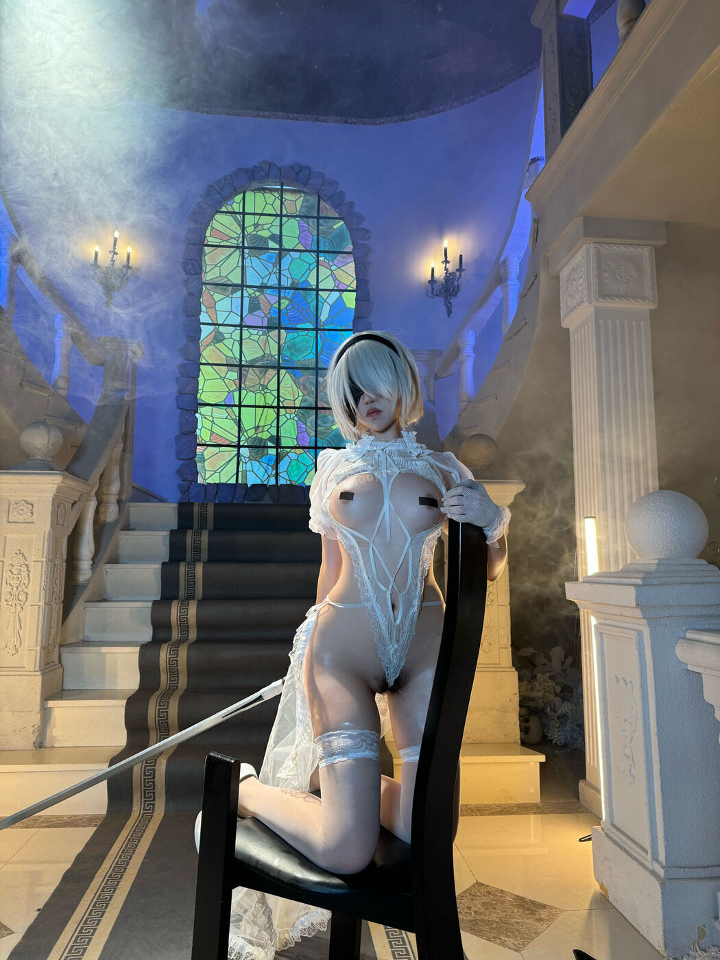 Coser@阿薰kaori – 2b白花嫁 (67P)