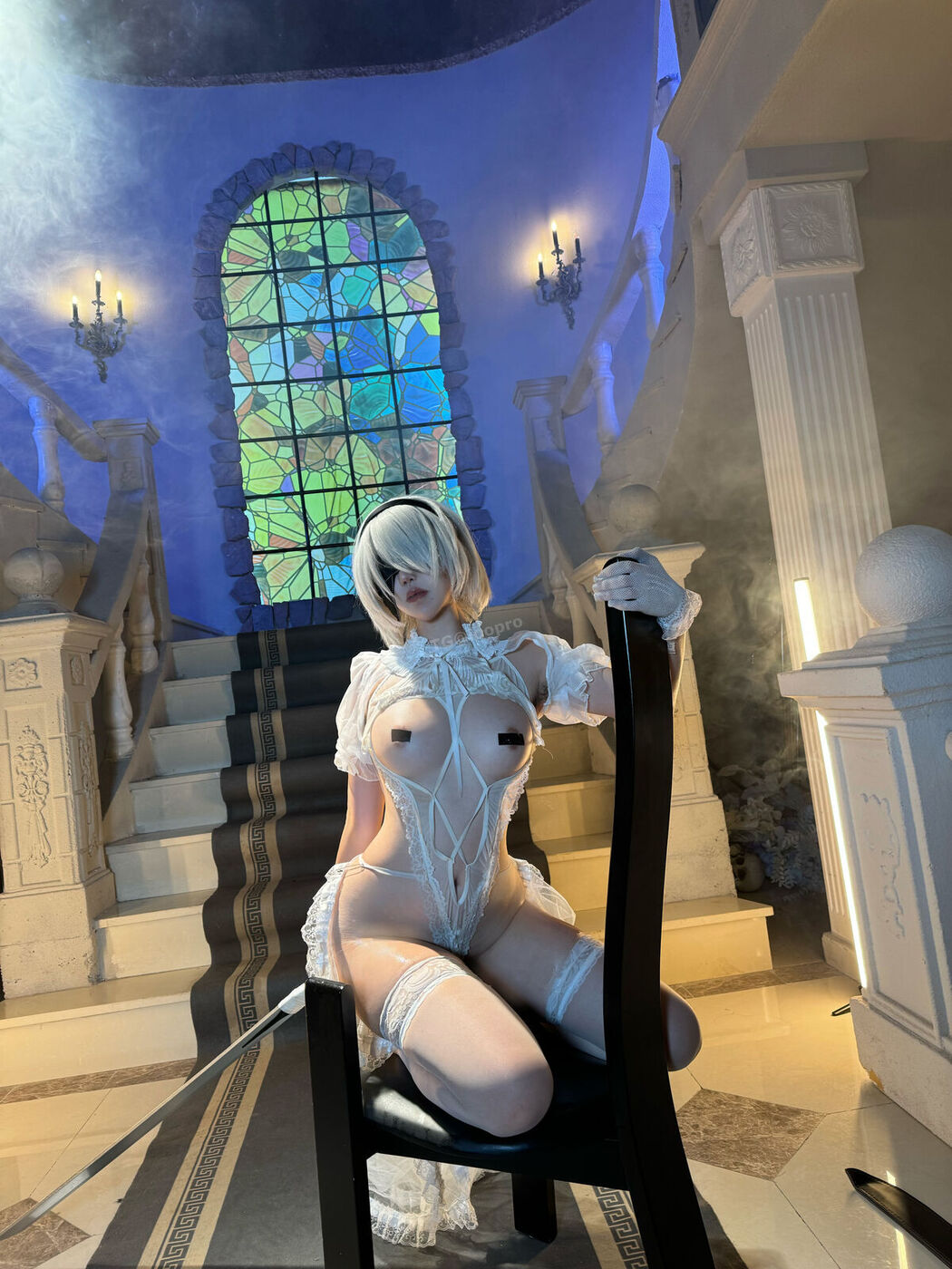 Coser@阿薰kaori – 2b白花嫁 (67P)